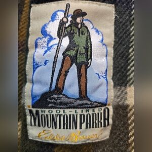 Vtg Eddie Bauer XL Flannel Lined Chore Coat